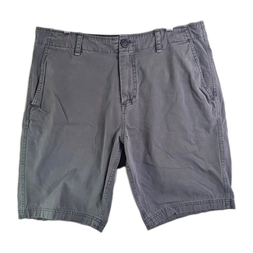 Roots Shorts Mens Equipment Utility Pockets Gray Athletic Sportwear Size 33
